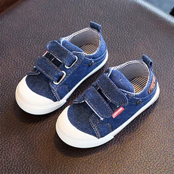

2020 New Fashion Spring Fall Children Canvas Shoes Girls Boys Casual Sneakers Denim Flat Shoes Kid Running Sport Shoes