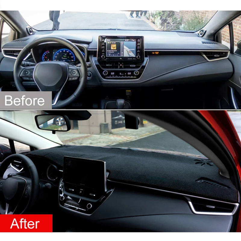 Чехол для приборной панели автомобиля Toyota Corolla 2019 2020 E210 коврик защиты от