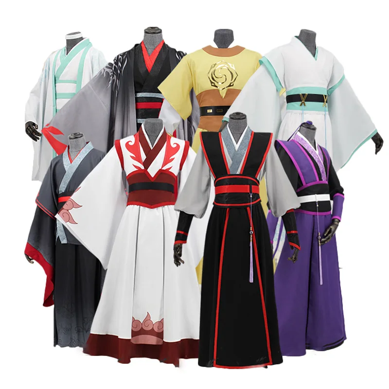 Китайский аниме Mo Dao Zu Shi Косплей Wei Wuxian /Lan wangji/Jiang cheng/Wen Ning гроссмейстер