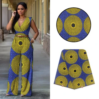 

Tissues Africain Ankara african wax Print Fabric for patchwork sewing/Pagnes/ Lapa/Chitenge Y-402
