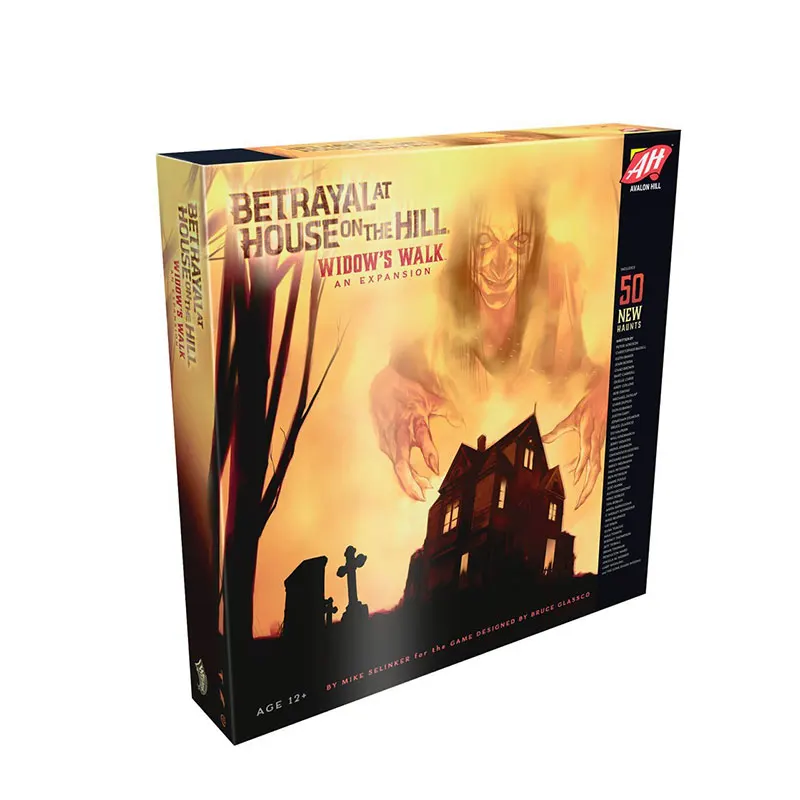 Betrayal At House on The Hill Board Game Basic Plus Expansion Widow's Walk Adult Card Educational Toys | Игрушки и хобби