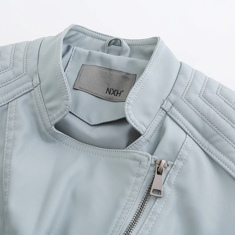 Женская Повседневная куртка с длинным рукавом и воротником с лацканами, свитер, верхняя одежда на молнии, зимнее пальто