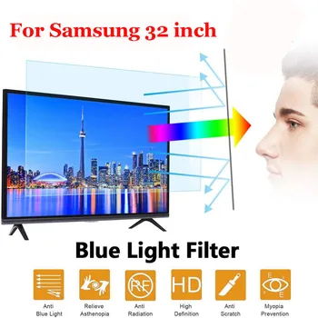 

For Samsung 32 inch Anti-Blue Light TV Screen Protector film Damage Protection Panel Filter Blocking TV accessories