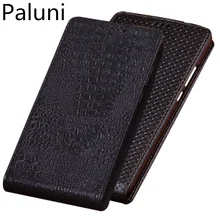 Business Genuine Leather Vertical Flip Phone font b Case b font For font b ZTE b