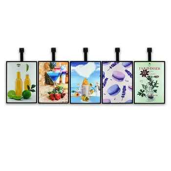 

Rectangle frame display lighting indoor menu display board menu board