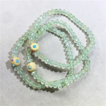

Natural grape stone carved beads with jade small accessories bracelet