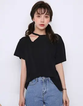 

2020 Summer Fashion T Shirt dark gray Women Woman Tshirt