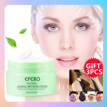 

Tea Tree Anti Acne Scar Removal Treatment Face Cream Anti-Wrinkle Moisturizing Essence Skin Care Whitening Cream for Face Serum