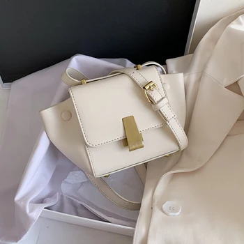 

Elegant Female Solid color Crossbody bag 2020 Smer New High quality Lather Women's Handbag Casual Tavel Shoulder Messenger Bag