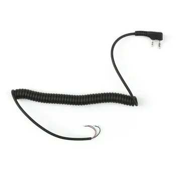 

Wire Speaker Mic Cable 4-Wire For Baofeng UV5R Kenwood TK370 Linton YTY Cellphones Telecomunications Speaker Accessory