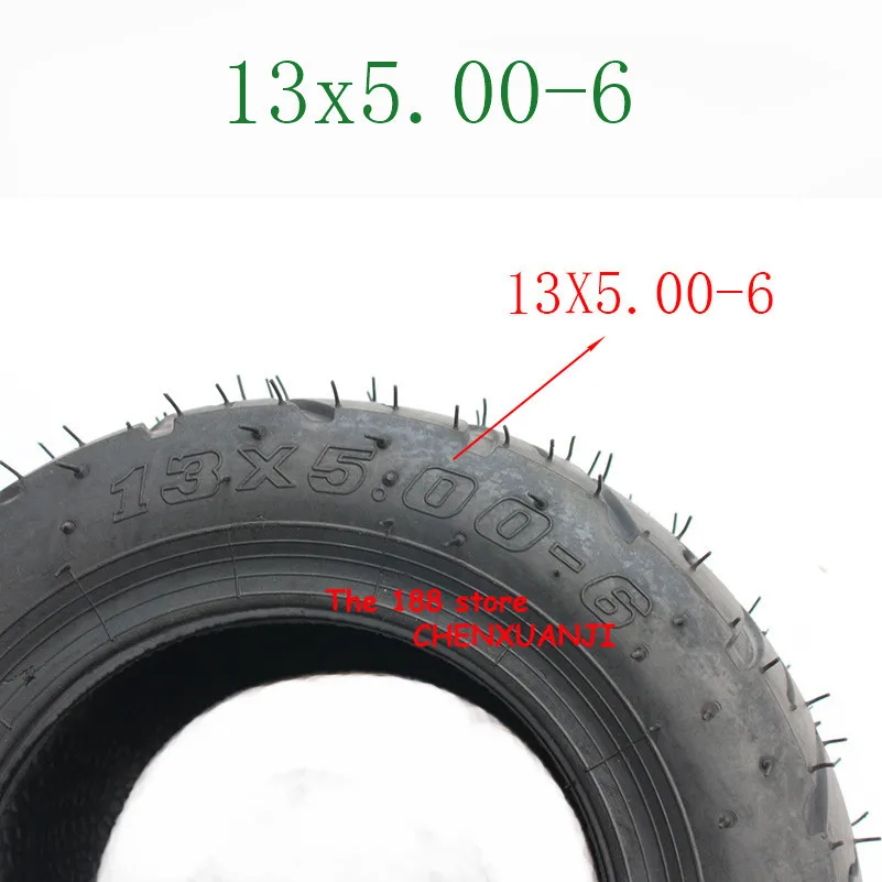 Молния для карт, шина 13x 5,00-6 дюймов для Go-Kart газонокосилка скутеры Llantas Les pneus мотоциклетные шины и колеса