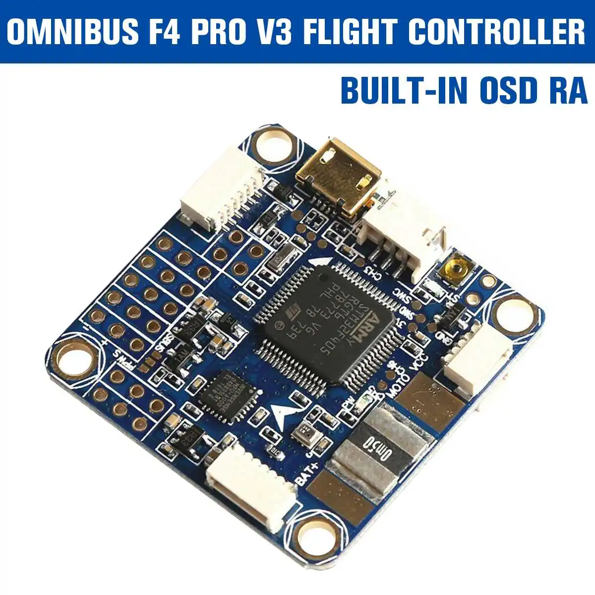 

Betaflight for Omnibus STM32F4 F4 Pro V3 Flight Controller Built-in OSD
