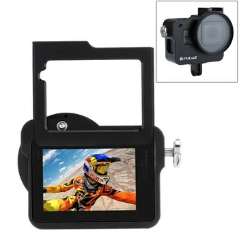 

Original PULUZ Housing Shell Aluminium Alloy Frame Cage Kit 52mm UV Lens For Gopro 5