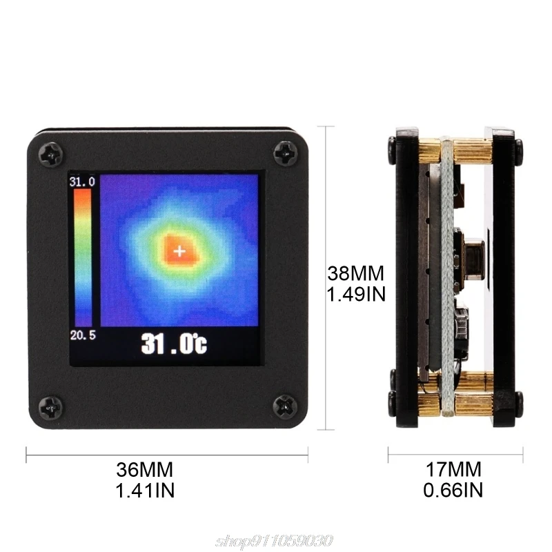 AMG8833 Thermal Imaging Temperature Measurement Thermal Imager Mini Handheld Imaging Senor D02 20