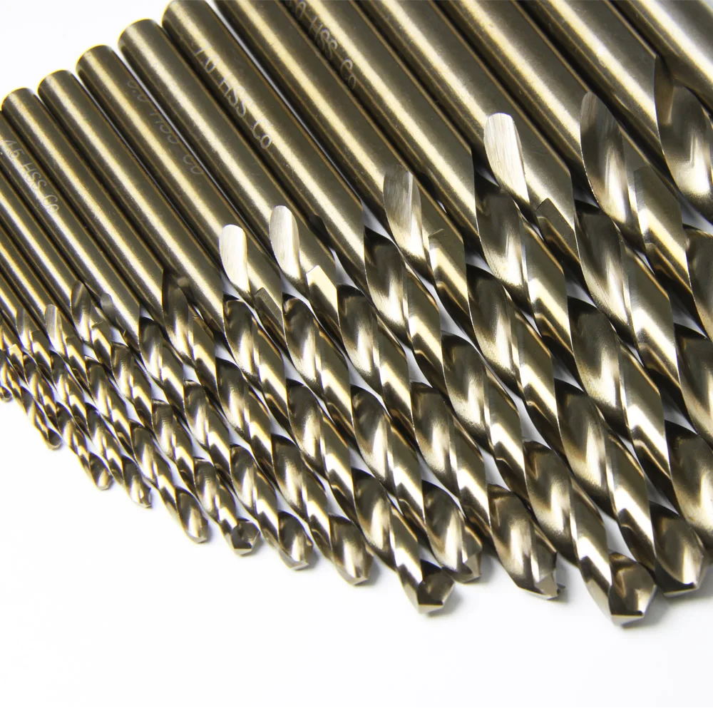 Профессиональные кобальтовые высокоскоростные стальные сверла 1 5 10 мм M35 из