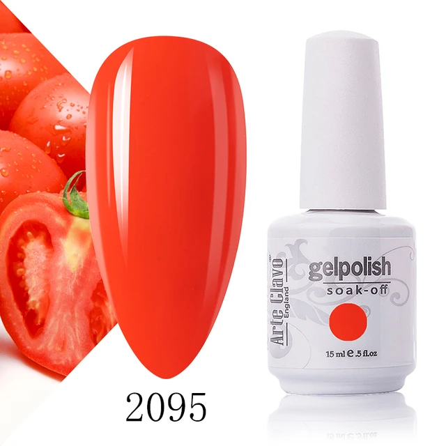 Arte Clavo 131 Colors Gel Polish Nail Gel Varnish Paint Semi Permanent Nails Art Gel Nail Polish For Manicure Top Coat Base Coat 2095