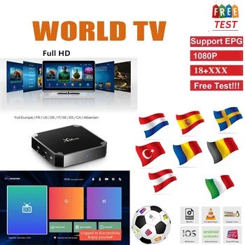 

Worldip x96 tv stick M3U 14 months warranty 2 devices 3 devices Europe Spain USA polish Netherland IP smarters Smart TV