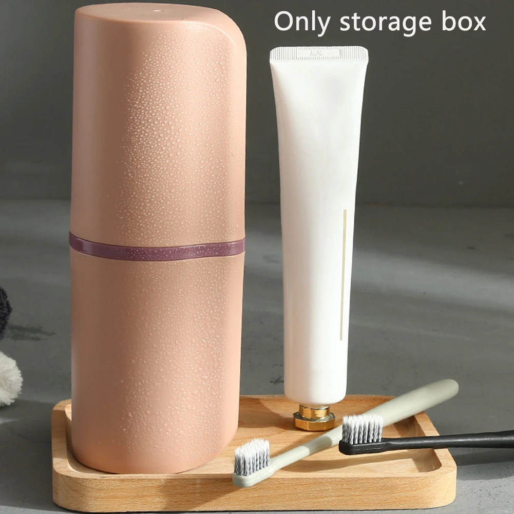 Школьная походная чашка для мытья дома, косметическая переносная коробка для хранения, крышка, органайзер, держатель для зубной пасты, чехол для зубной щетки