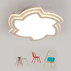 Светодиодная потолочная лампа простая современная лампа для спальни и кабинета, ресторанная лампа, круглая гостиная, детская комната