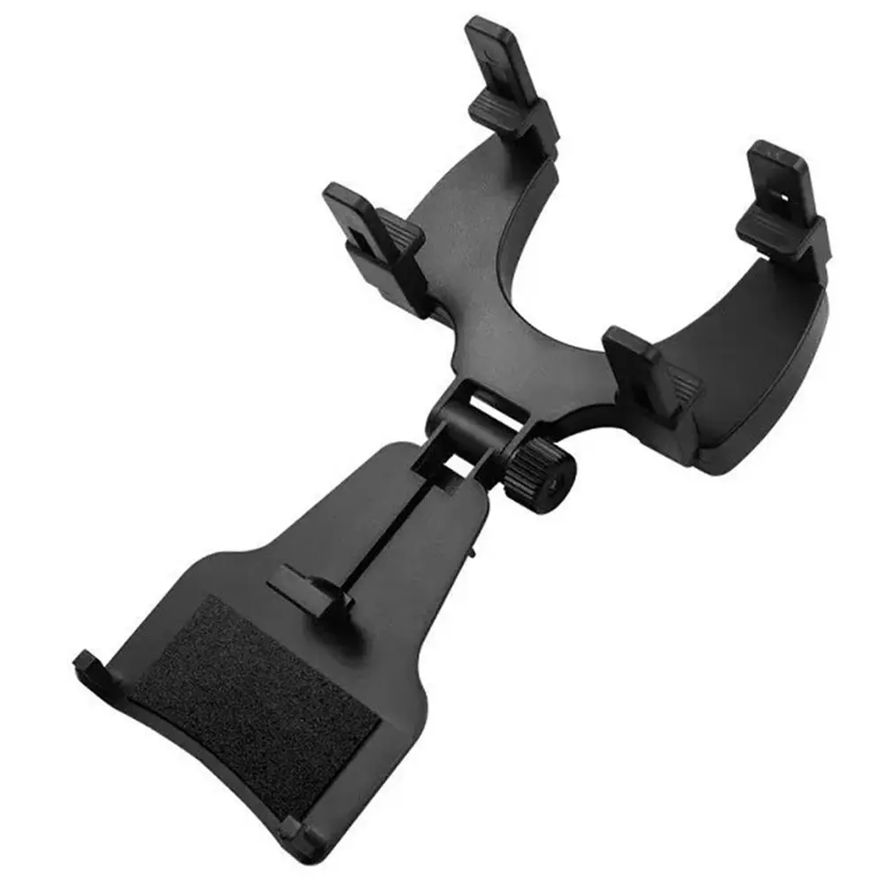 Adjustable Car Auto Rearview Mirror Mount Cell Phone Holder Bracket Stands For Samsung Huawei Xiaom