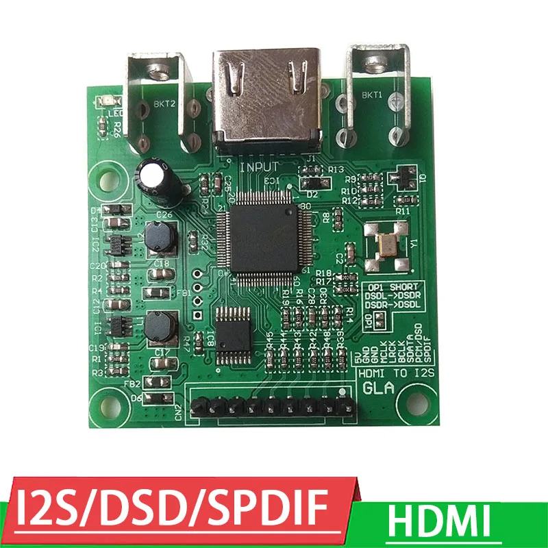 Модуль цифрового аудиосигнала I2S DSD SPDIF для разделения HDMI декодера аудиоплеера
