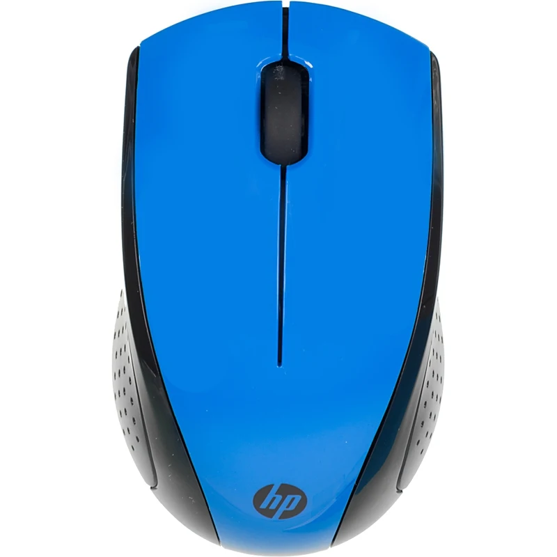 Мышь HP X3000 синий оптическая(1200dpi) беспроводная USB(3but