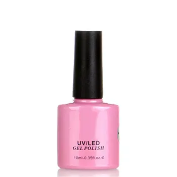 

New Hot10ml Soak-off UV LED Gel Polish Nail Art Base Top Coat Long-lasting