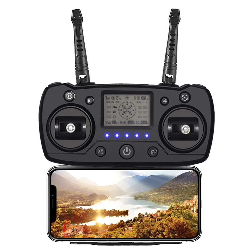 CG033 4CH 6Axis 1080P Full HD Gimbal Camera RC Drone GPS FPV WIFI Quadcopter Follow Me One Key Return Foldable vs SG906 F11