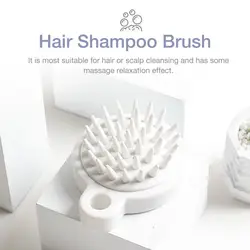1pcs Hair Shampoo Brush Scalp Massage Brush Comb Shampoo Hair Washing Comb Shower Brush Bath Spa Slimming Massage Brush