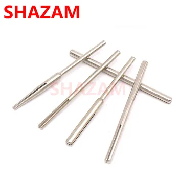 

2.35/3.0mm Shank Stainless Steel Cylinder Conical Sandpaper Holder Clip Rod Carved Jade Sandpaper Root Polished Clamp Tool