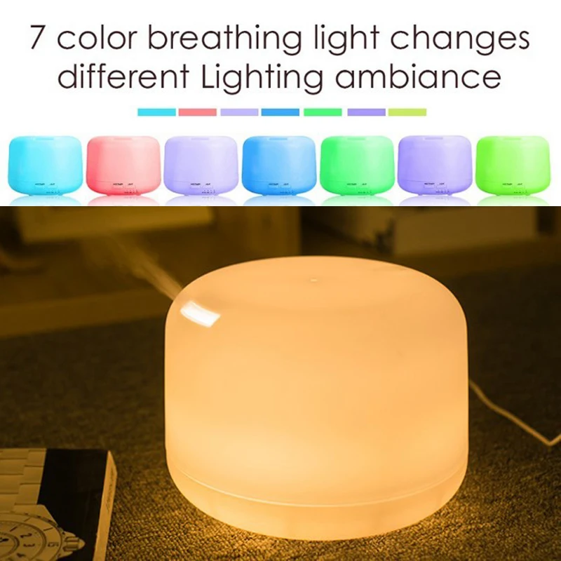 

Aroma Diffuser Ultrasonic Diffuser Aromatherapy Diffuser Creative Romantic 7 LED Lights 300ml Better Sleep Gifts