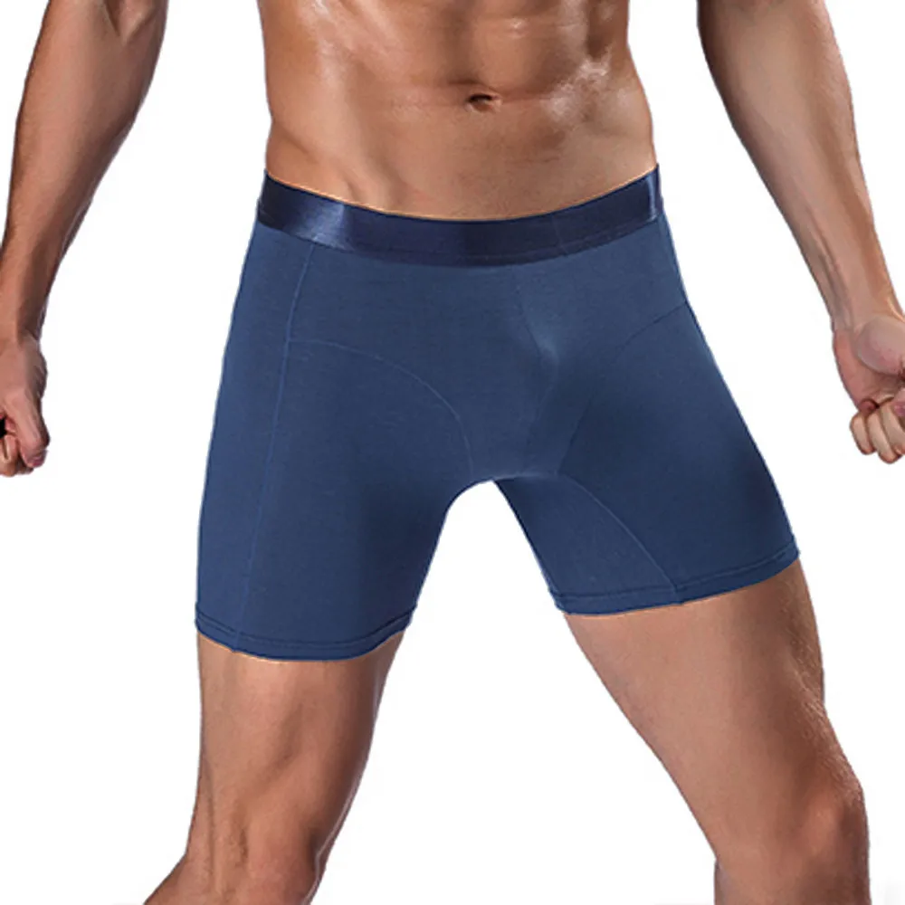 

Underwear Long Boxer For Men Fashion Men's Sports Long Running Wear Leg Multi-function Boxer Men's Underwear Sexy
