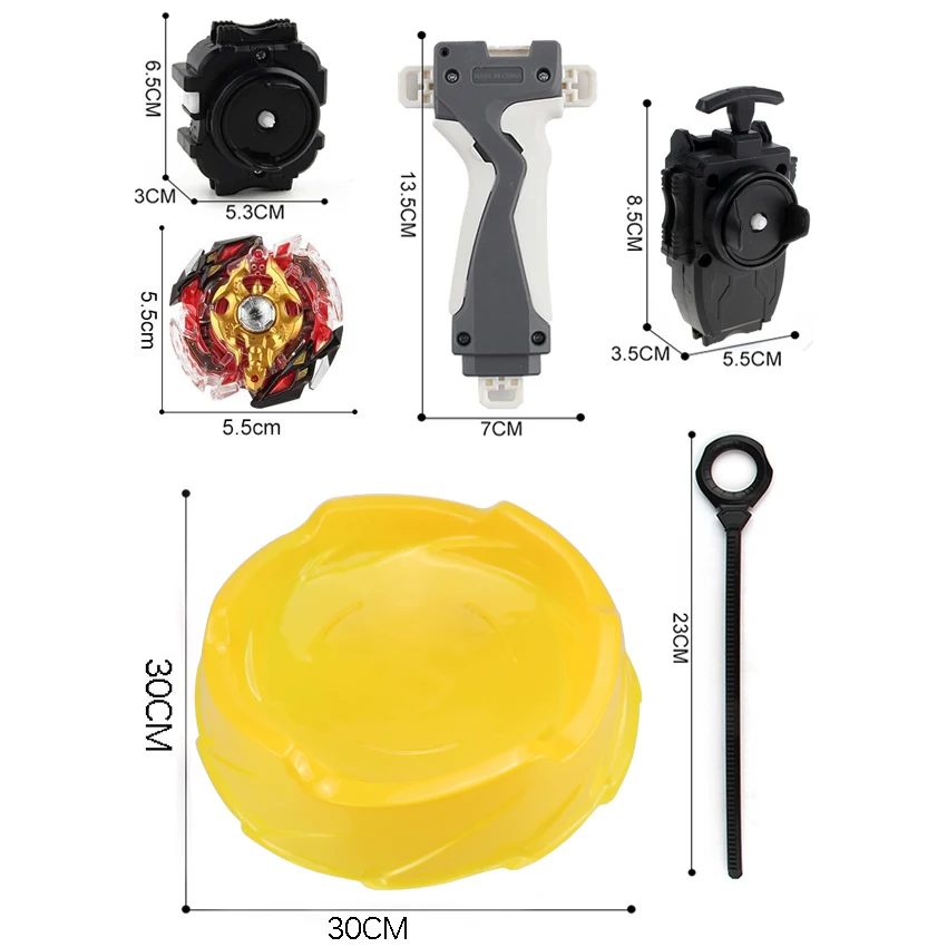 Оригинальная коробка Beyblade Burst для продажи Металл Fusion 4D с пусковым устройством и ареной спиннингом Набор детских игрушек Bey Blade Blades Toy