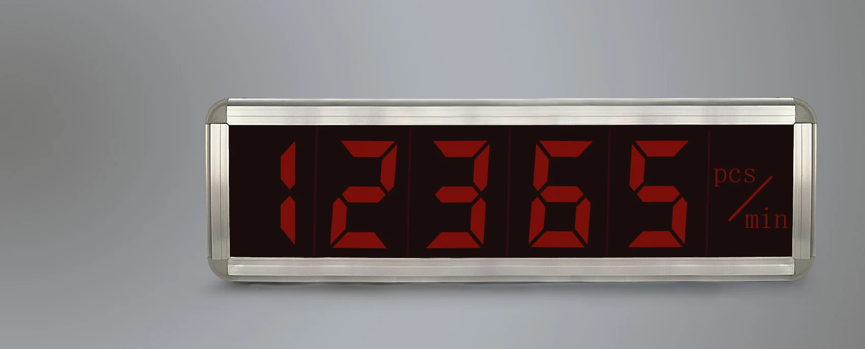 

LED Large Screen Speed Counter, MC-ZJS Pulse Input 0-10v Voltage Input
