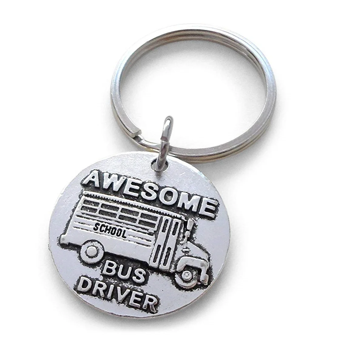 Приграничные аксессуары удивительный автобус водитель школьный автобус водитель подарок брелок