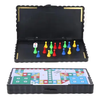 

Kid Mini Folding Magnetic Flying Chess Interactive Desktop Game Puzzle Toy Camping Travel Game Sets