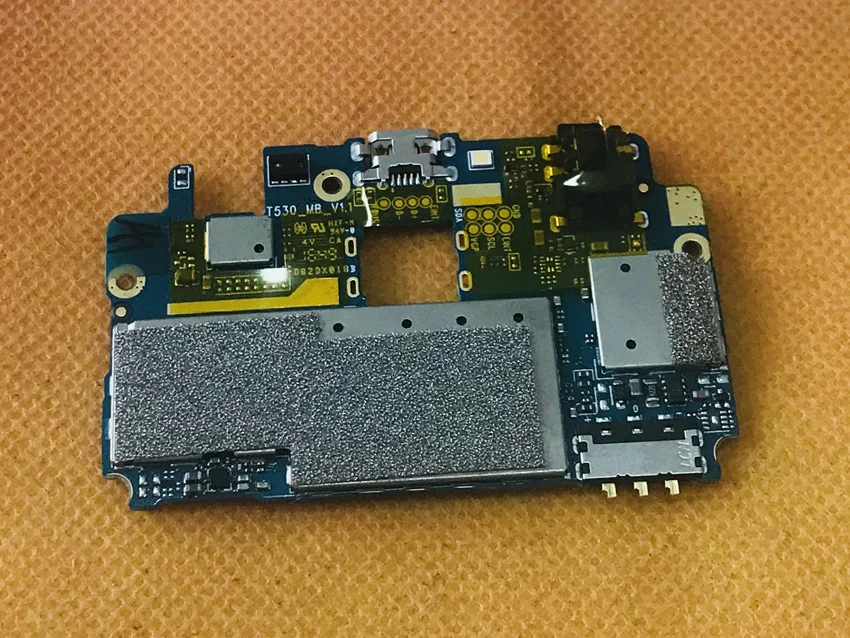 Бывшая в употреблении оригинальная материнская плата 1G ram+ 8G rom материнская плата для DOOGEE X9 mini MTK6580 quad core