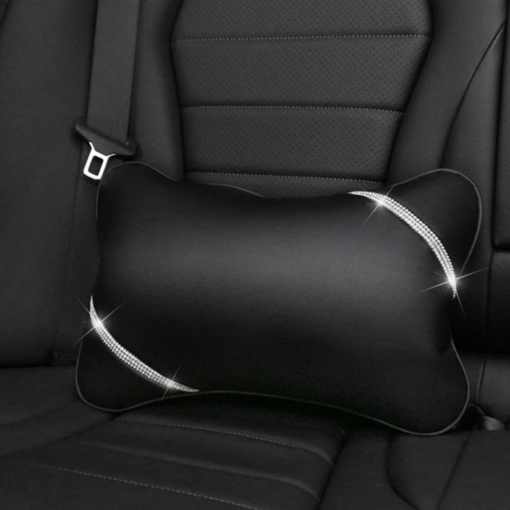 Lumbar pillow Подлокотник для автомобиля, украшение для интерьера, блеск, против царапин, поясничная Универсальная мягкая поддерживающая подушка для отдыха, защитная подушка - Цвет: Lumbar pillow