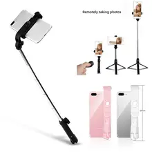 Телескопическая Беспроводная селфи-палка Yuanlin XT10 2 в 1 с Bluetooth и пультом дистанционного управления для телефона, штатив для планшета, подставка, держатель, кронштейн