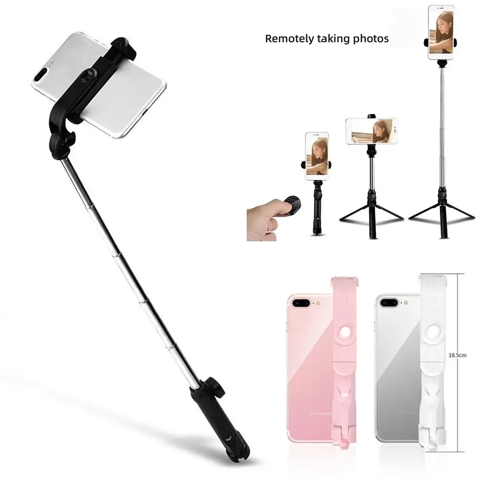 

Yuanlin XT10 2 in 1 Telescopic Wireless Bluetooth Remote Control Phone Selfie Stick Tripod Tablet Tonopod Stand Holder Bracket