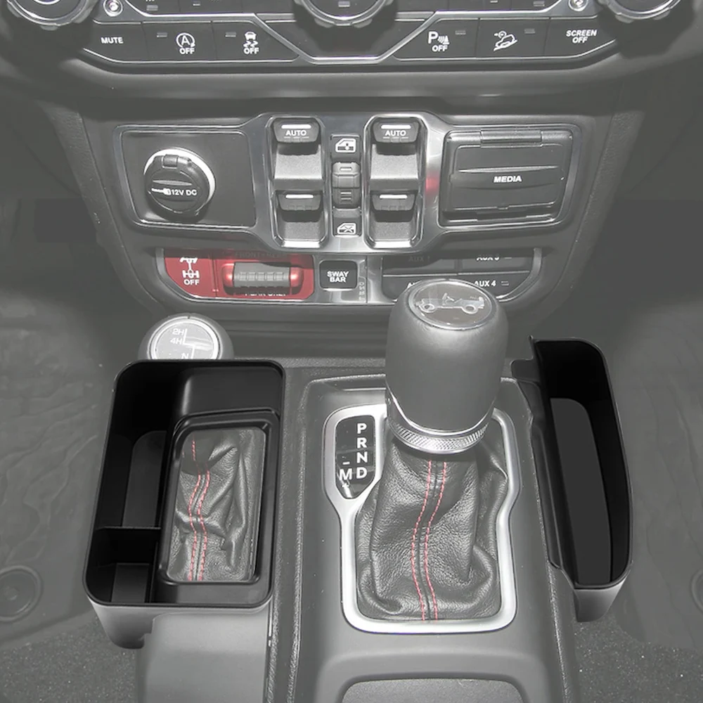 Центральная консоль боковая коробка для хранения для Jeep Wrangler JL/JLU для Jeep Gladiator JT автомобильные аксессуары