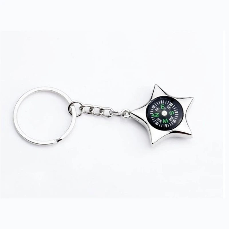 5/PCS Mini Survival Compass Camping Pocket Navigator Keychain Keytag For bags 5/PCS Mini Survival Compass Camping Pocket Navigator Keychain Keytag For bags