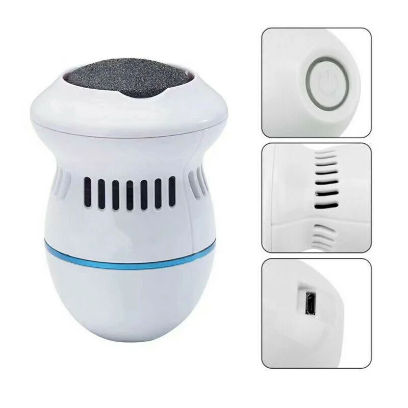 Pedi Vac Remover Rechargeable New Electronic Foot Files Pedicure Tools Pedi Feet Care Perfect for Hard 5