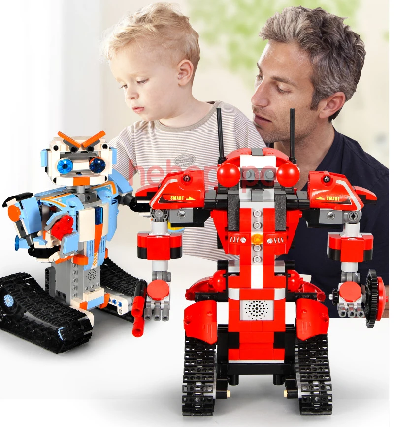 13004 RC двигатель Technic Сборка Diy блоки RC робот Строительные кирпичи Technic функция питания умный пульт дистанционного управления обучающая игрушка