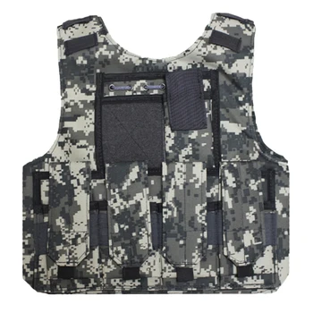 

Children Three-Level Tactics Vest CS Protective Vest For 12-15 Years Old - Camouflage S