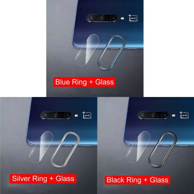 

Ring Cove Case & Lens Glass For OnePlus 7 Pro Screen Protector Tempered Glass On For One Plus 7 Pro Camera Lens Protective Glass