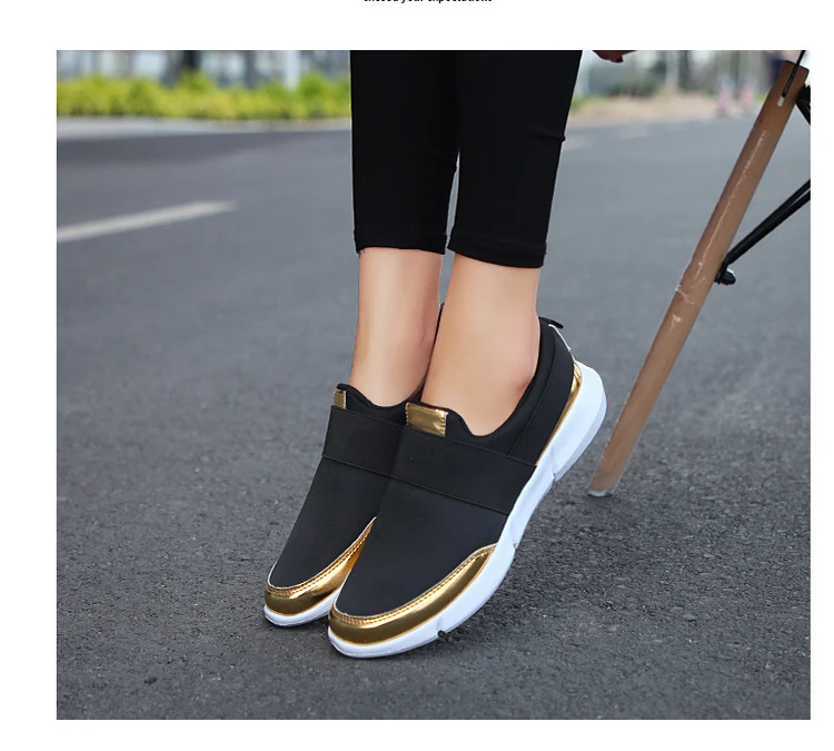 Spring Autumn Women Slip On Loafers Ladies Casual Comfortable Flats 2021 New Female Breathable  Shoes Fashion Arrival
