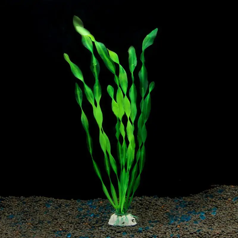 10pcs Pet Supply Fish Tank Aquarium Landscaping Decoration Ornaments Realistic Plastic Simulation Water GrassNew Qgnv