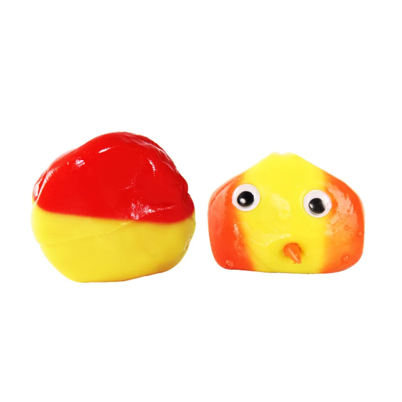 

Nonmagnetic plasticine thermochromic bouncing toy