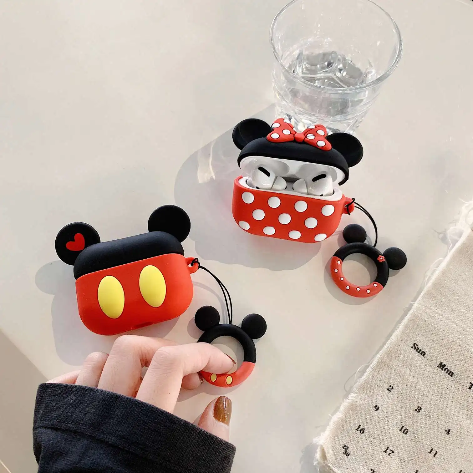 Чехол для airpods Pro с милым мультяшным лягушкой, защитный чехол для Apple air pods 1/2, силиконовый беспроводной чехол для наушников air pods Pro
